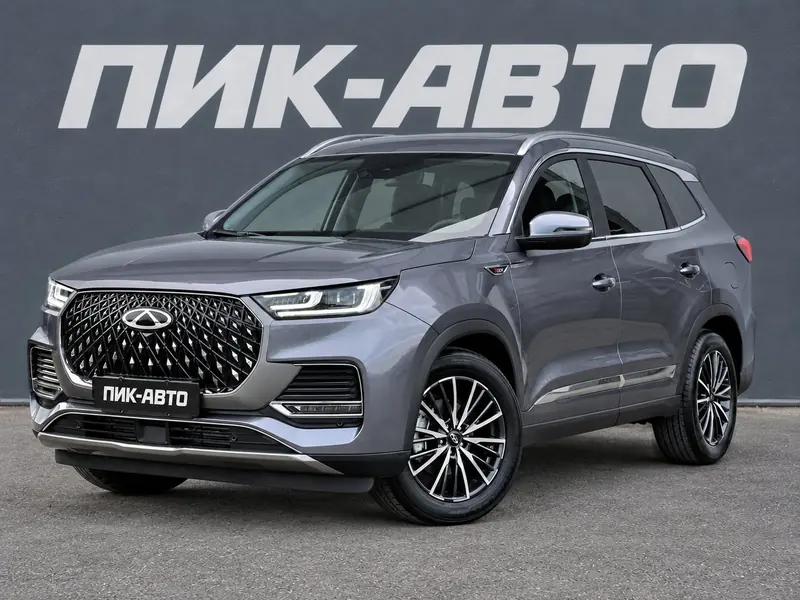Chery Tiggo 8 Pro Max 2024 — с пробегом, внедорожник, серый, фото 1