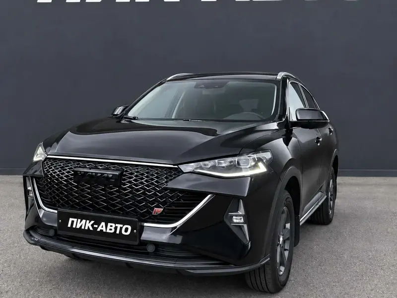Haval F7x 2024 — с пробегом, внедорожник, черный, фото 1