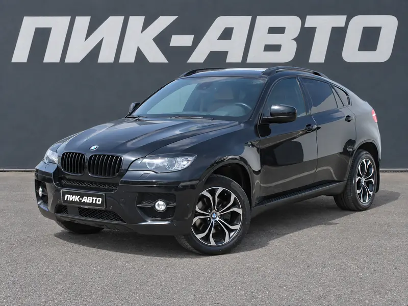BMW X6 2012 — с пробегом, внедорожник, черный, фото 1