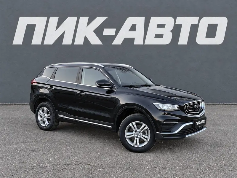 Geely Atlas Pro 2023 — с пробегом, внедорожник, черный, фото 1