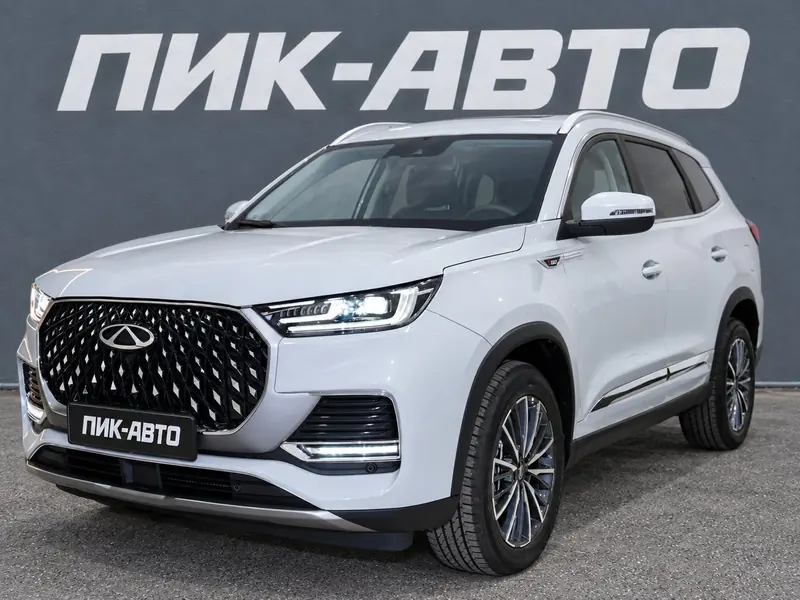 Chery Tiggo 8 Pro Max 2023 — с пробегом, внедорожник, белый, фото 1