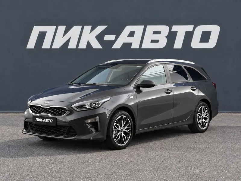 Kia Ceed 2020 — с пробегом, универсал, серый, фото 1