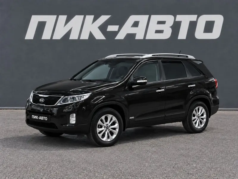Kia Sorento 2019 — с пробегом, внедорожник, черный, фото 1
