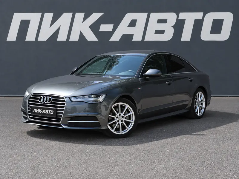 Audi A6 2018 — с пробегом, седан, серый, фото 1