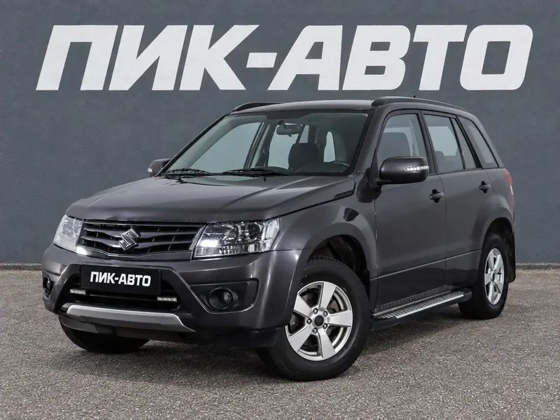 Suzuki Grand Vitara 2015 — с пробегом, внедорожник, серый, фото 1