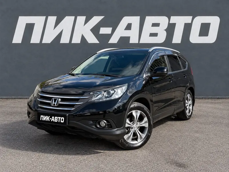 Honda CR-V 2014 — с пробегом, внедорожник, черный, фото 1