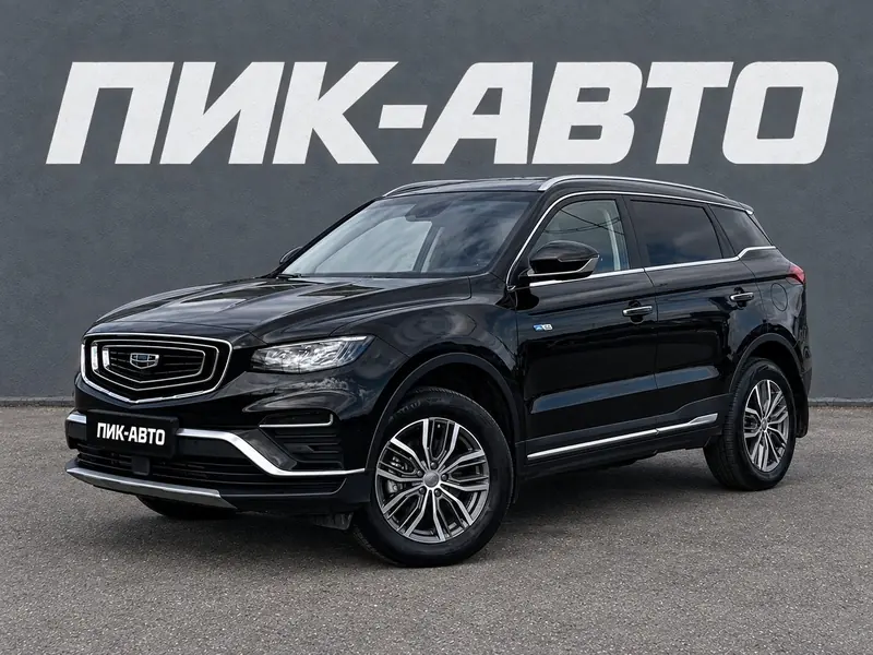 Geely Atlas Pro 2024 — с пробегом, внедорожник, черный, фото 1
