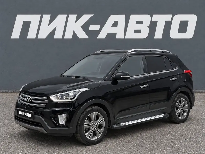 Hyundai Creta 2020 — с пробегом, внедорожник, черный, фото 1