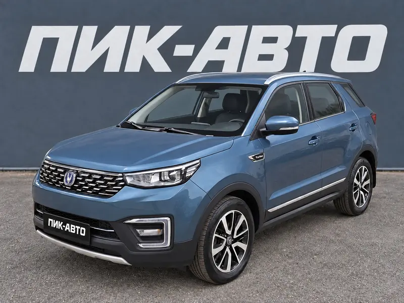 Changan CS55 2023 — с пробегом, внедорожник, синий, фото 1