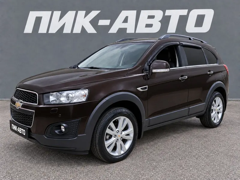 Chevrolet Captiva 2015 — с пробегом, внедорожник, коричневый, фото 1