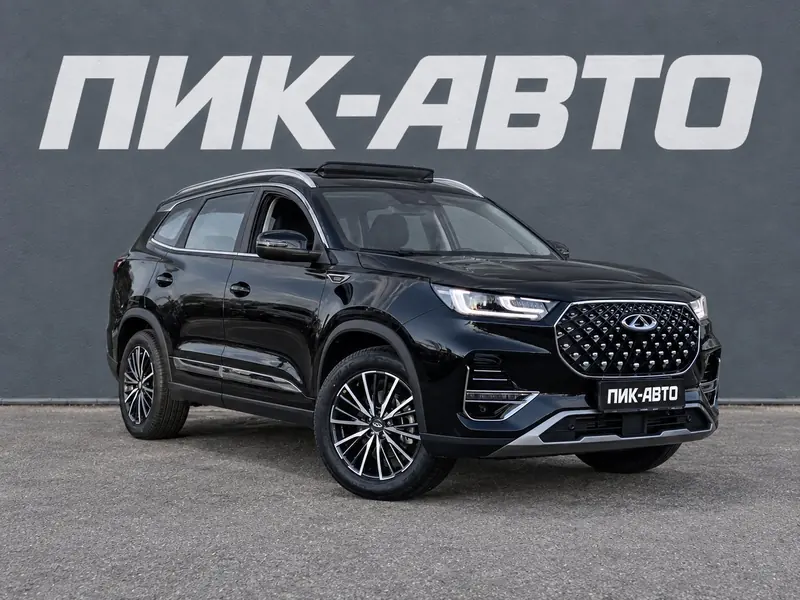 Chery Tiggo 8 Pro 2024 — с пробегом, внедорожник, черный, фото 1