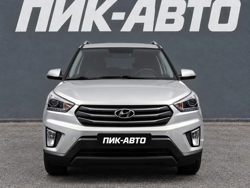 Hyundai Creta 2019 — с пробегом, внедорожник, серебряный, фото 1