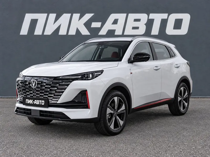 Changan CS55 Plus 2022 — с пробегом, внедорожник, белый, фото 1