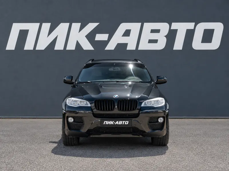 BMW X6 2013 — с пробегом, внедорожник, черный, фото 1