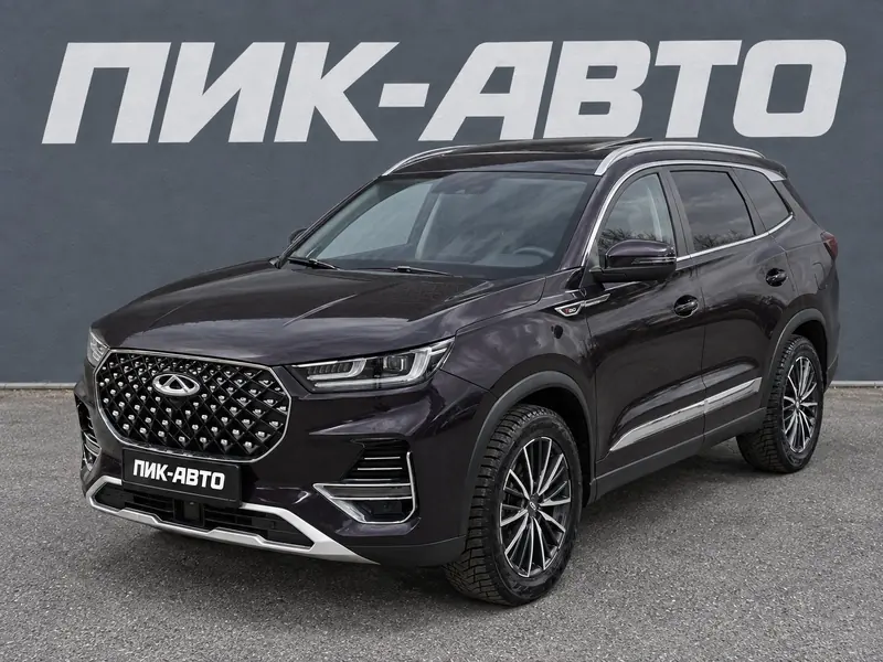 Chery Tiggo 8 Pro 2024 — с пробегом, внедорожник, фиолетовый, фото 1
