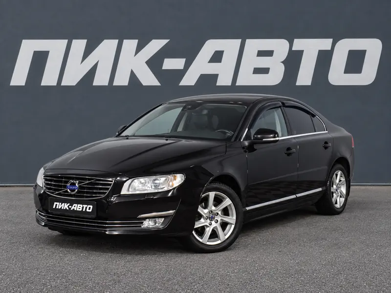 Volvo S80 2015 — с пробегом, седан, черный, фото 1