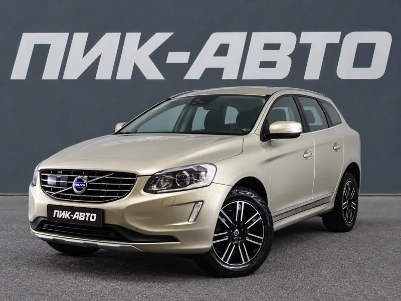 Volvo XC60 2015 — с пробегом, внедорожник, бежевый, фото 1