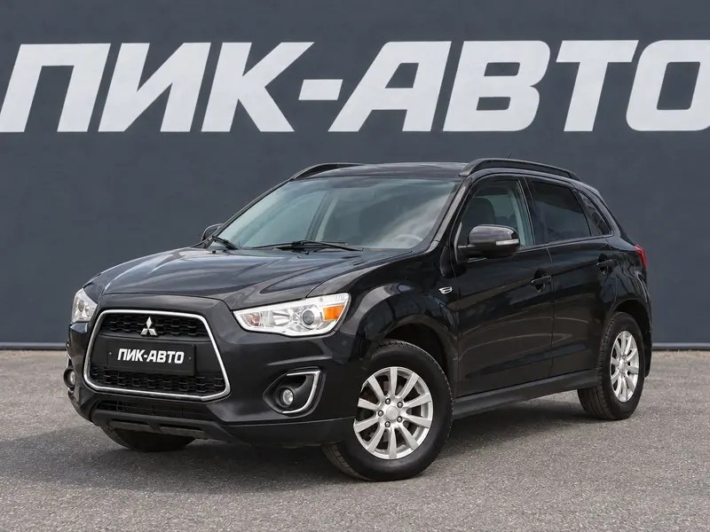 Mitsubishi ASX 2014 — с пробегом, внедорожник, черный, фото 1