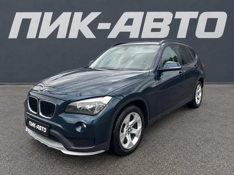 BMW X1 2015 — с пробегом, внедорожник, синий, фото 1