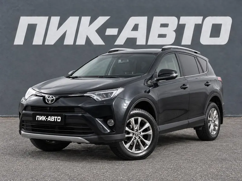 Toyota RAV4 2019 — с пробегом, внедорожник, черный, фото 1