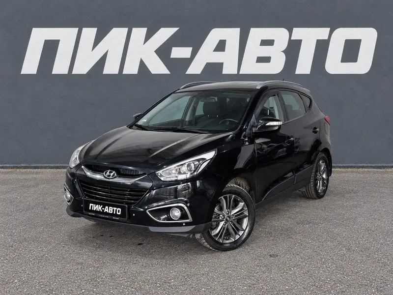 Hyundai ix35 2015 — с пробегом, внедорожник, черный, фото 1