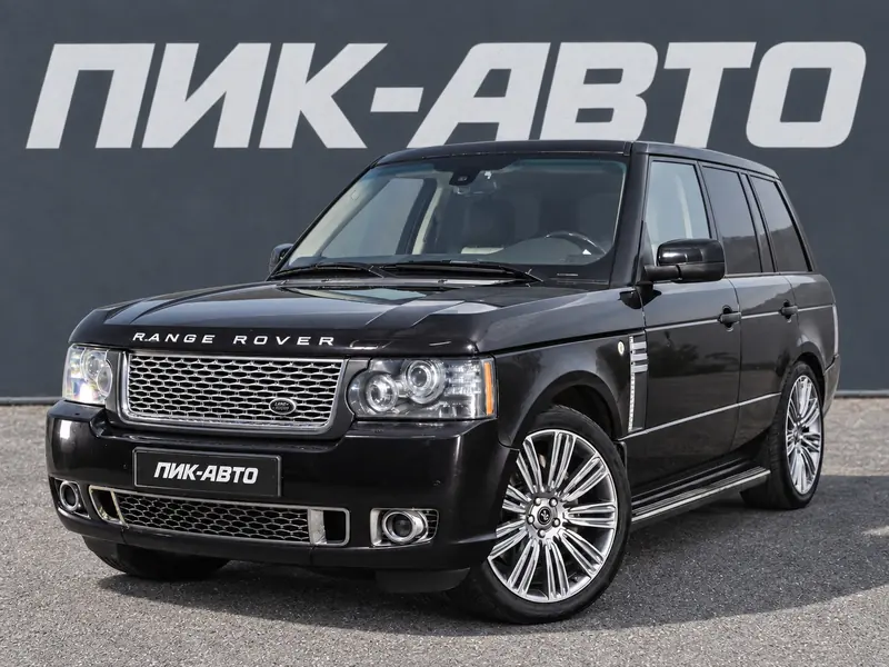 Land Rover Range Rover 2012 — с пробегом, внедорожник, черный, фото 1