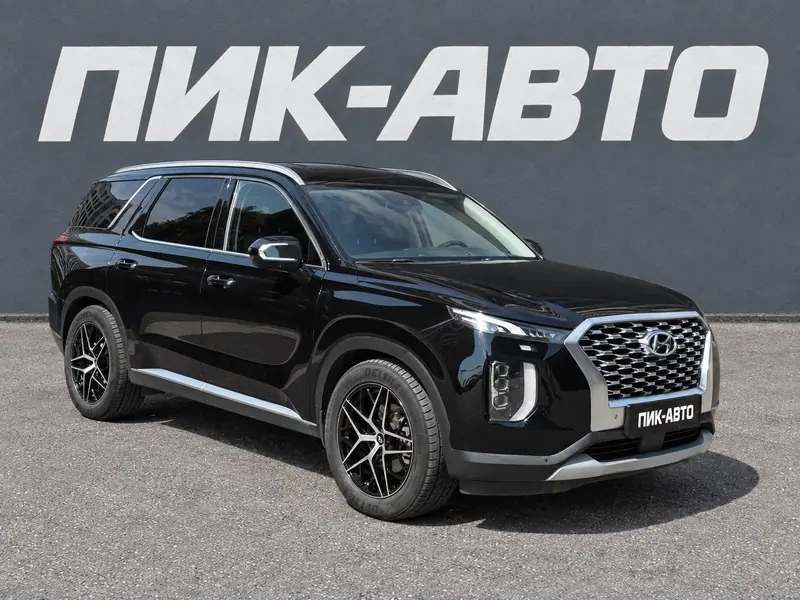 Hyundai Palisade 2021 — с пробегом, внедорожник, черный, фото 1
