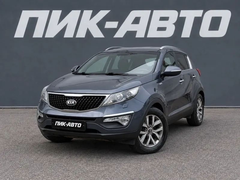 Kia Sportage 2015 — с пробегом, внедорожник, серый, фото 1