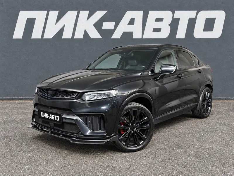 Geely Tugella 2024 — с пробегом, внедорожник, черный, фото 1
