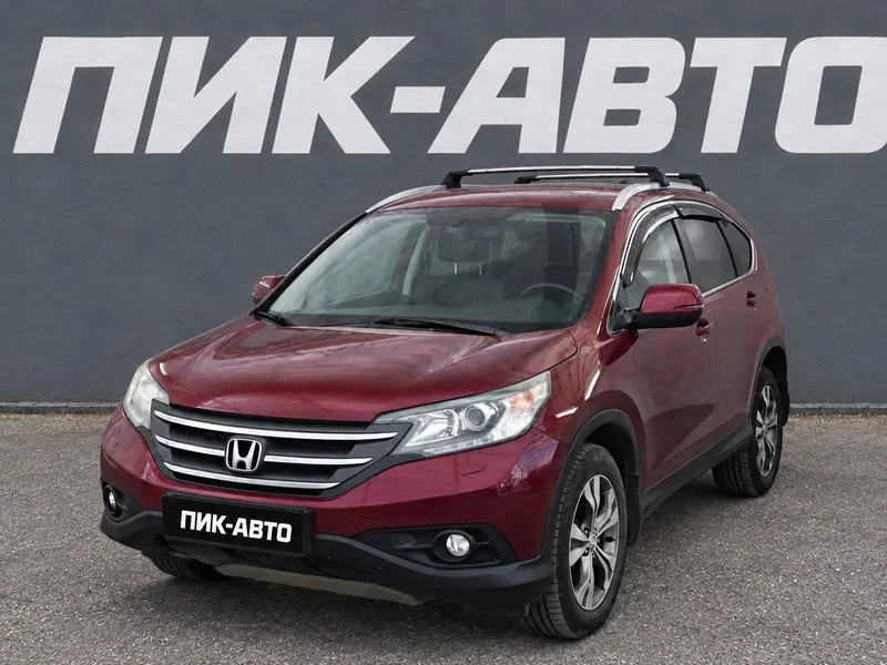 Honda CR-V 2015 — с пробегом, внедорожник, красный, фото 1