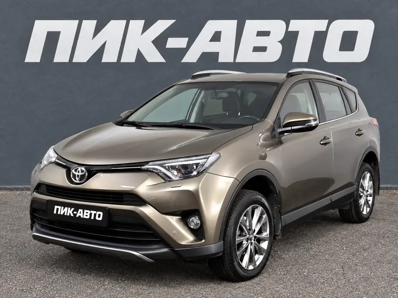 Toyota RAV4 2019 — с пробегом, внедорожник, коричневый, фото 1