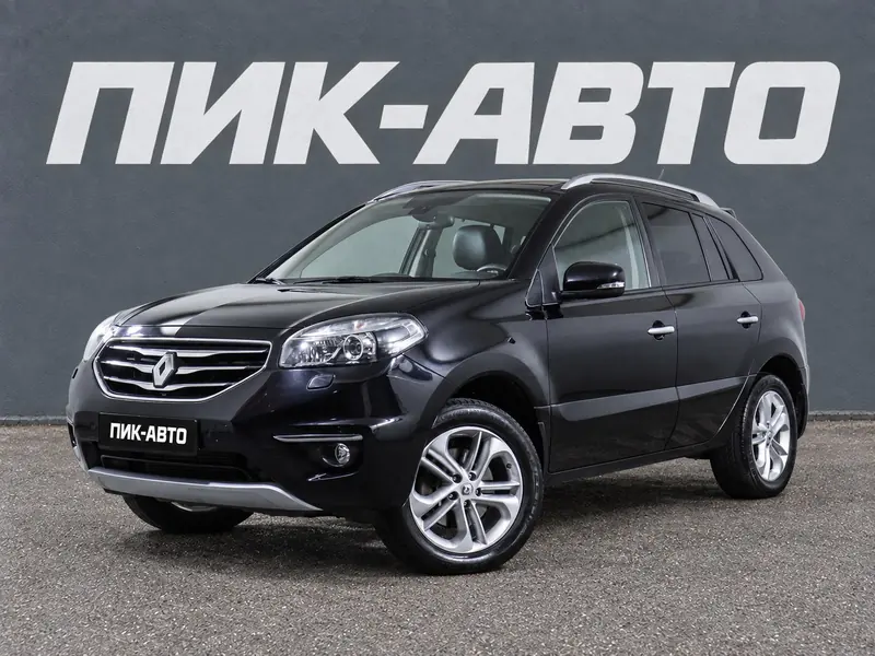 Renault Koleos 2013 — с пробегом, внедорожник, черный, фото 1