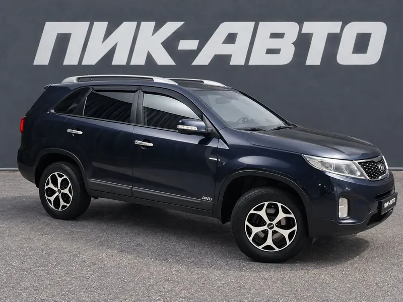 Kia Sorento 2019 — с пробегом, внедорожник, синий, фото 1