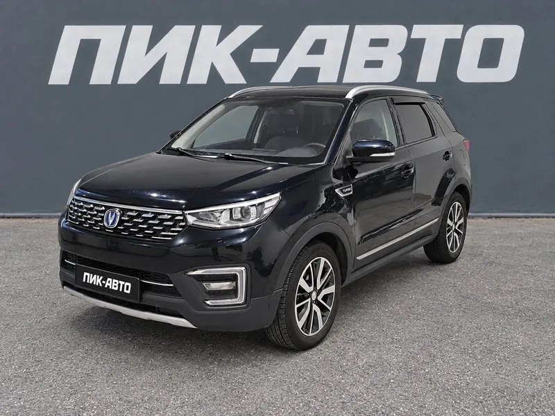 Changan CS55 2023 — с пробегом, внедорожник, черный, фото 1