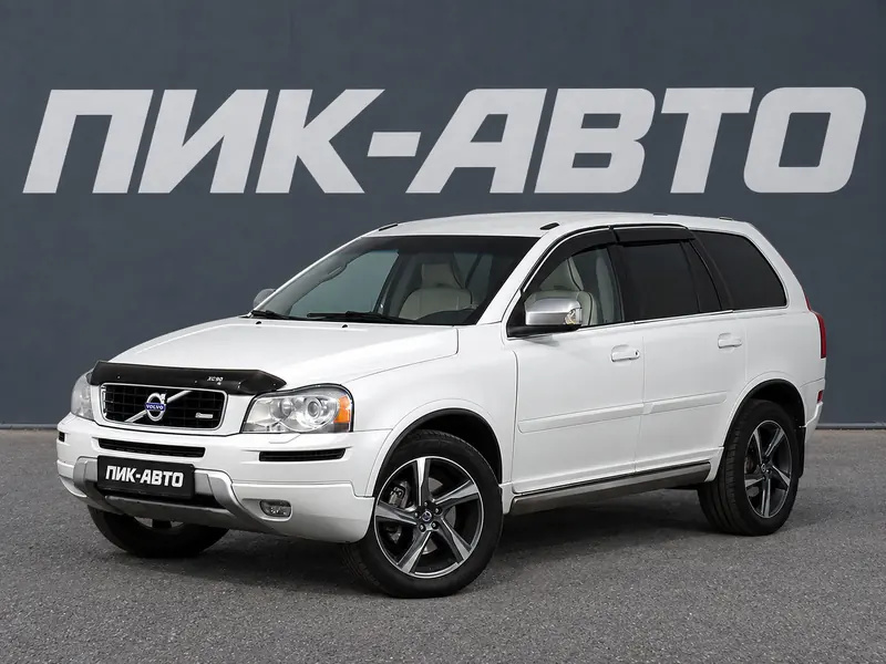 Volvo XC90 2014 — с пробегом, внедорожник, белый, фото 1