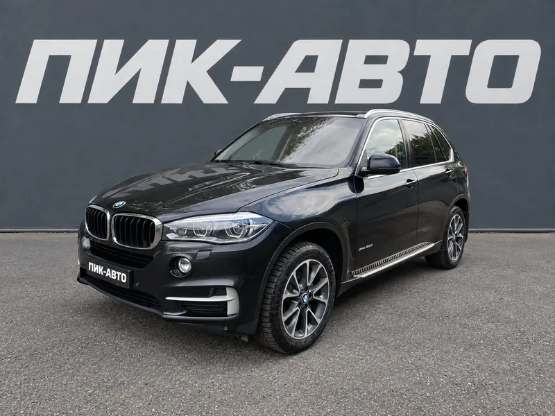 BMW X5 2014 — с пробегом, внедорожник, черный, фото 1