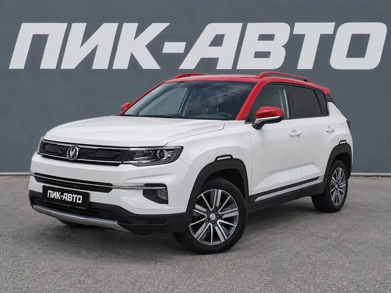 Changan CS35 Plus 2023 — с пробегом, внедорожник, серебряный, фото 1