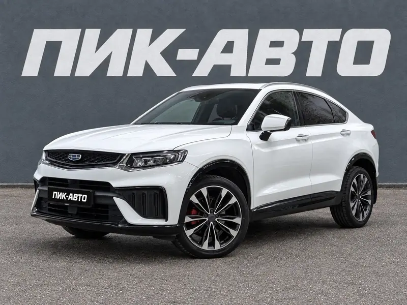 Geely Tugella 2024 — с пробегом, внедорожник, белый, фото 1